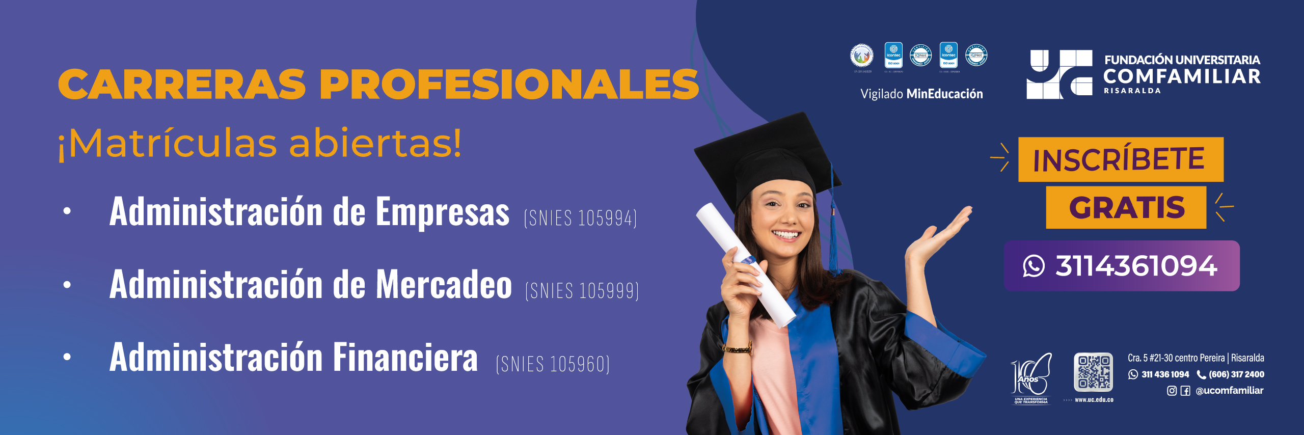Aulas Especializadas - Espacios diseñados para cada programa